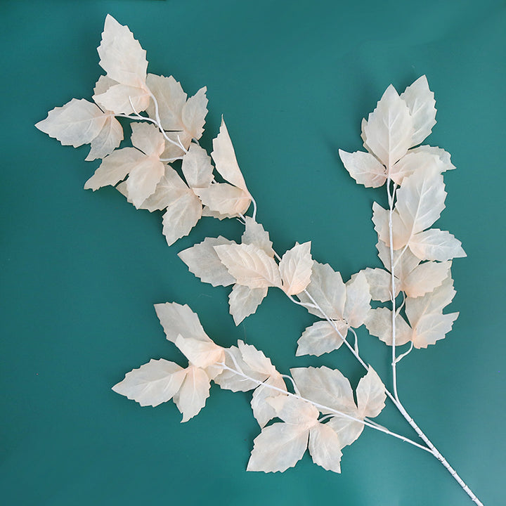 Elegante Faux-Blatt-Stamm-Anordnung
