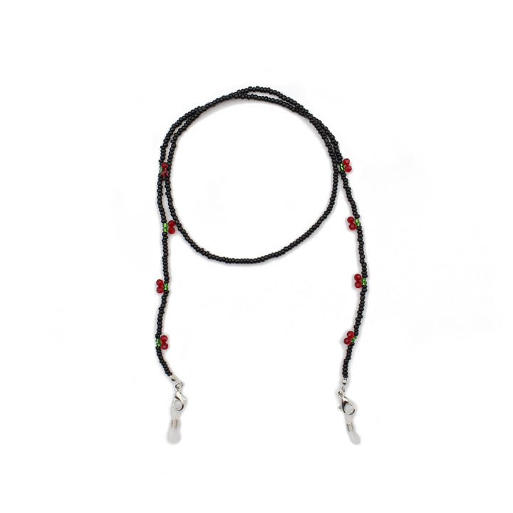 Auffällige Perlen Brille Kette Karnz