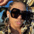 Damen innovative hexagonale Sonnenbrille Karnz
