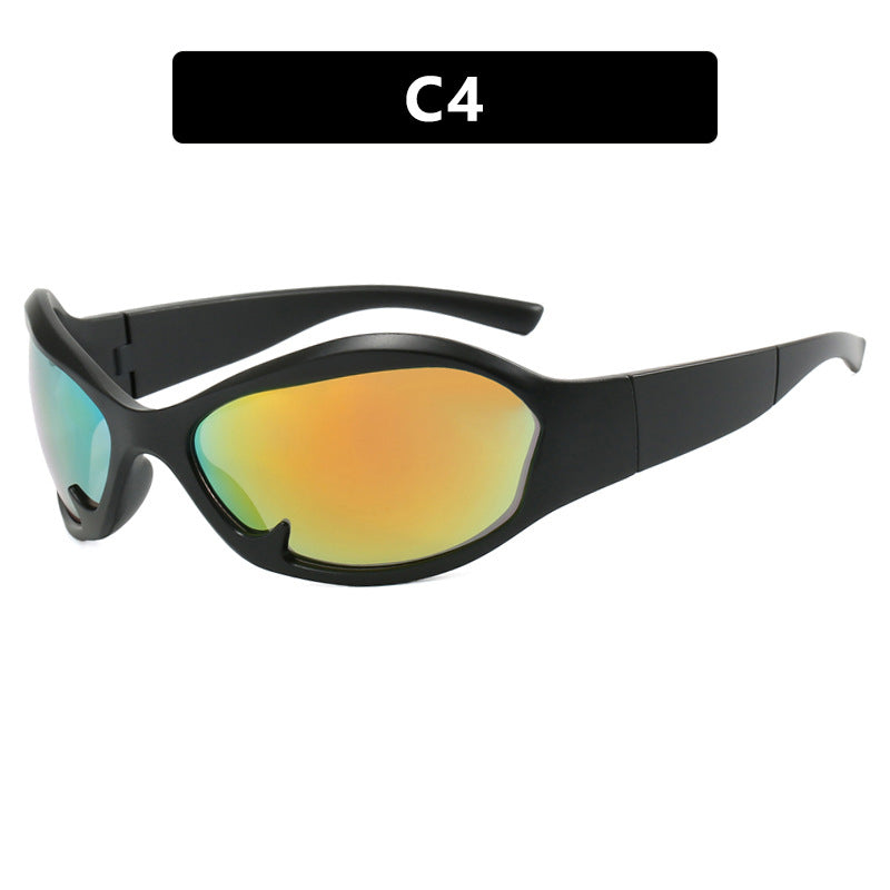 Damen Sport-Sonnenbrille mit strapazierfähigem Design und schützendem UV-Filter Karnz