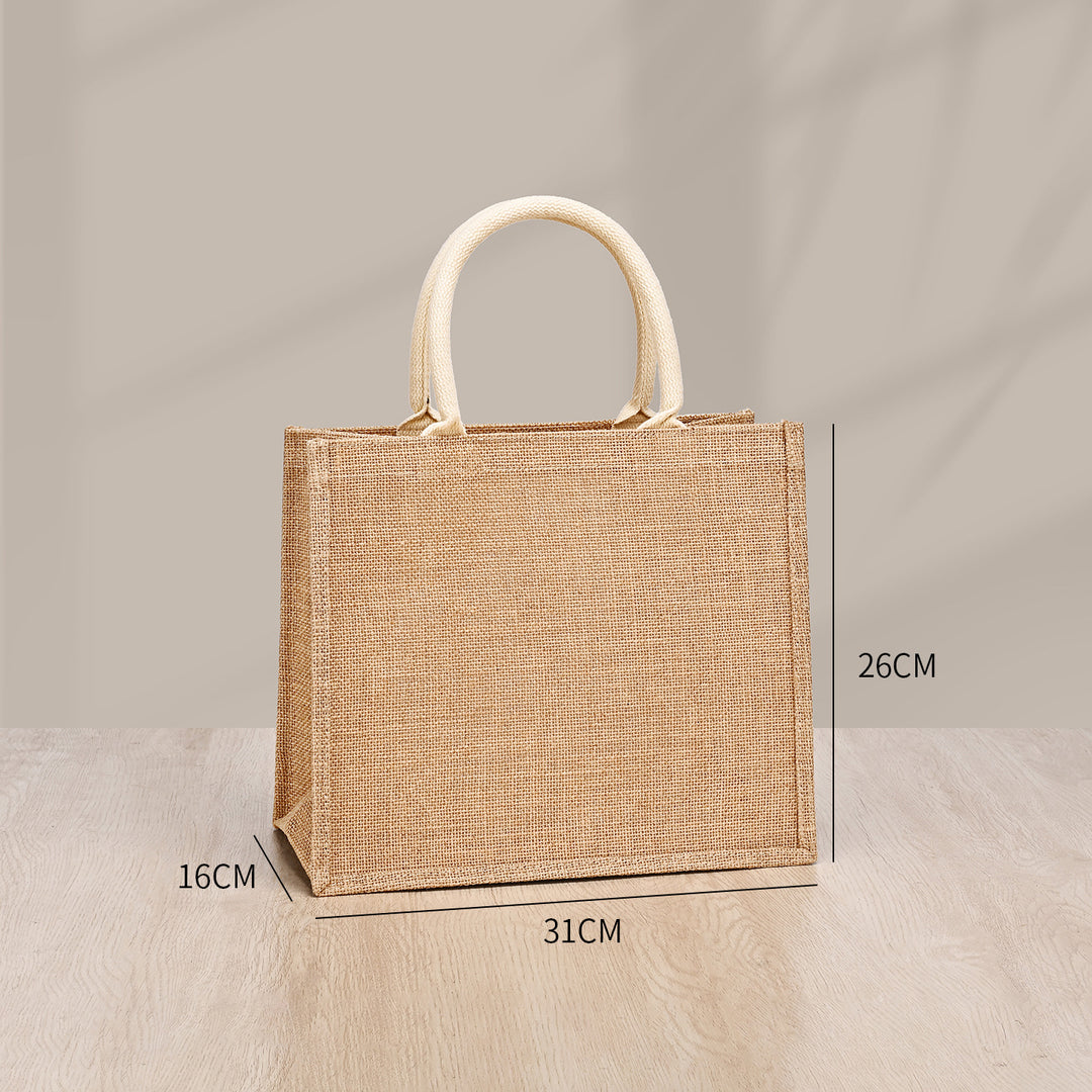 Umweltfreundliche Jute-Tragetasche Karnz