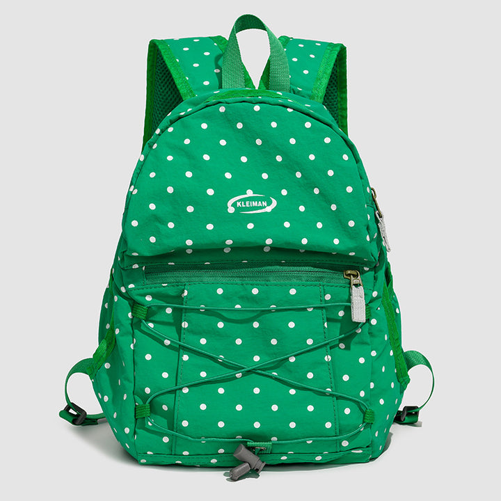 Trendy gepunkteter lässiger Rucksack Karnz