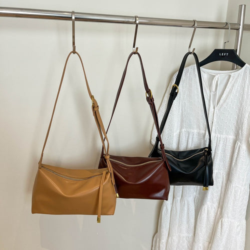 WoModern Minimalist Lederhandtasche Karnz