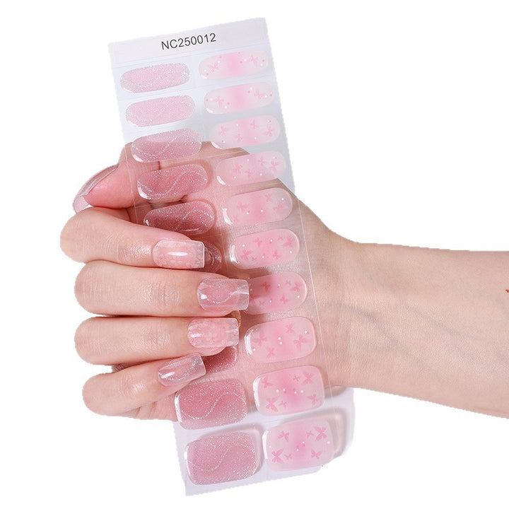 Stylische Nagelkunst Wraps