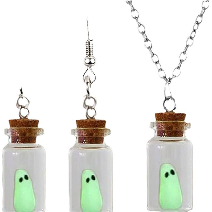 Ghost-In-A-Jar Dangle Ohrringe Karnz