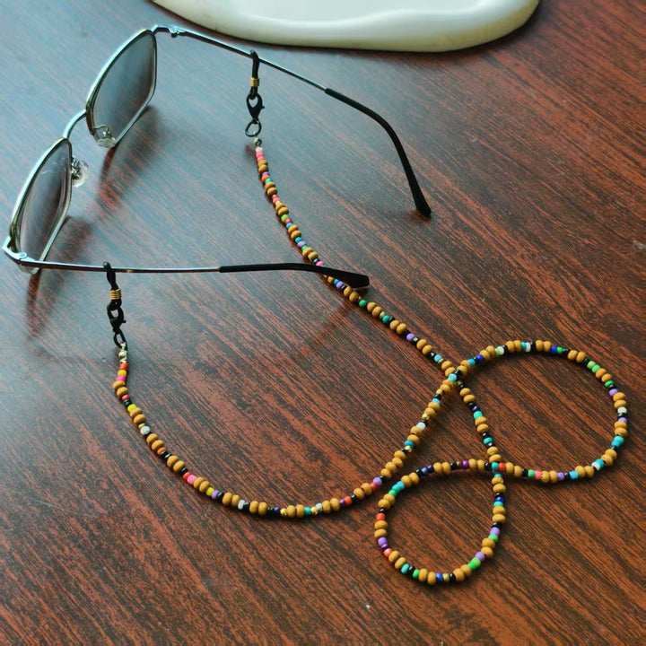 Modische Brillenhalterkette mit Artistic Design Karnz