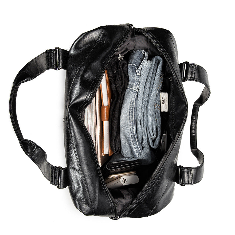 Luxuriöse Reisetasche Aus Hochwertigem Leder Karnz