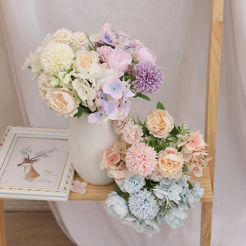 Dekorativer Kunstblumenstrauß Karnz