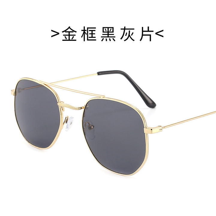 Damen Sonnenbrille mit ovalem Rahmen und schützendem Verlaufsglas Karnz
