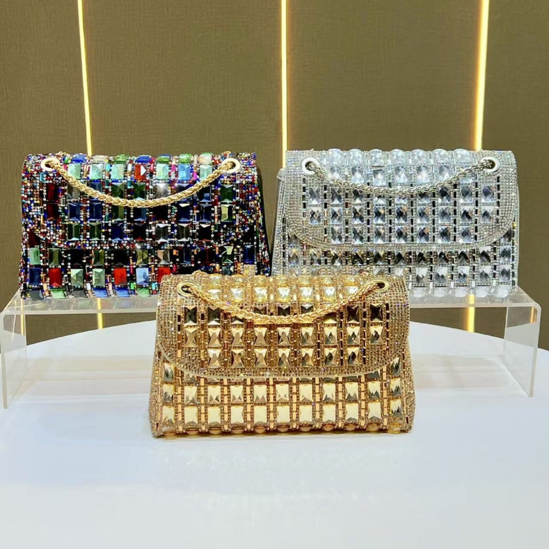 Glamorous Ketten-Verbund Abend-Clutch