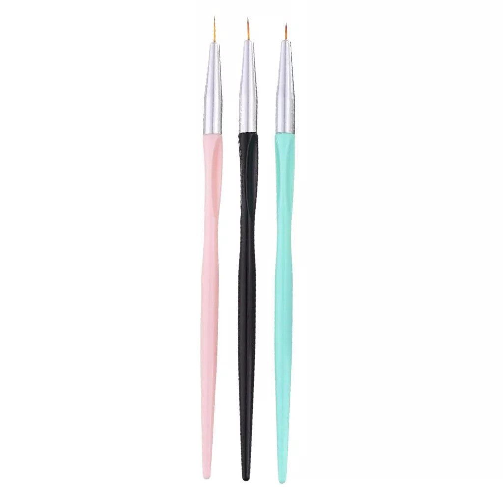 Professionelles Feindetail-Nagelkunst-Pinsel-Set Karnz