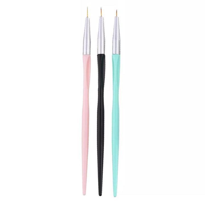 Professionelles Feindetail-Nagelkunst-Pinsel-Set Karnz