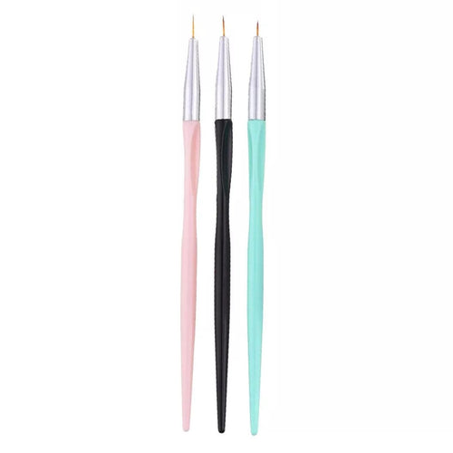 Professionelles Feindetail-Nagelkunst-Pinsel-Set Karnz