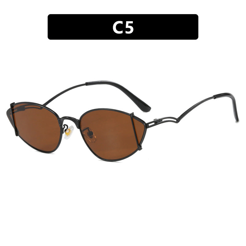 Damen modische Cat-Eye Sonnenbrille Karnz