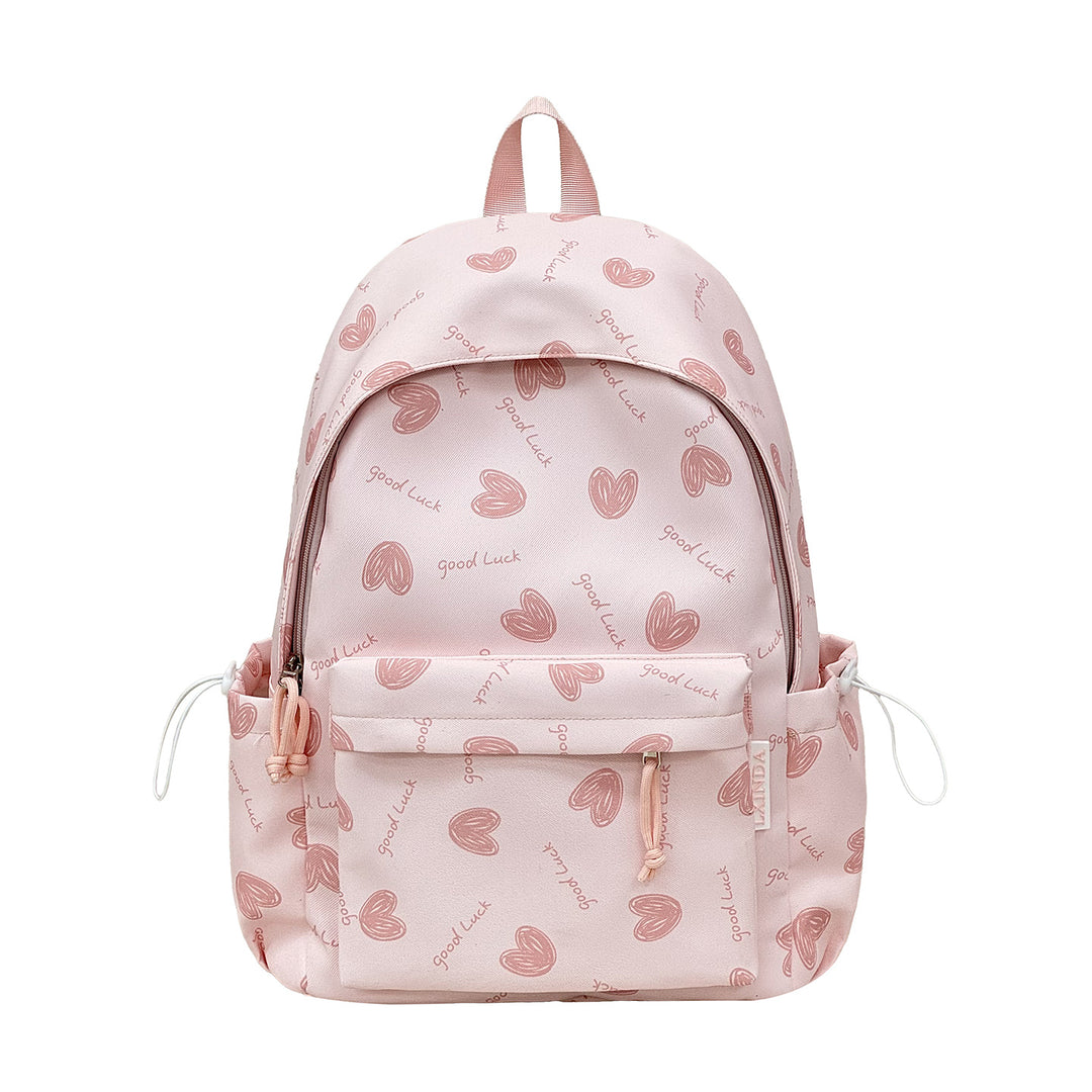 Herz Muster Casual Rucksack Karnz