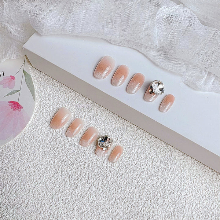 Premium French Tip Press-On Nails Karnz