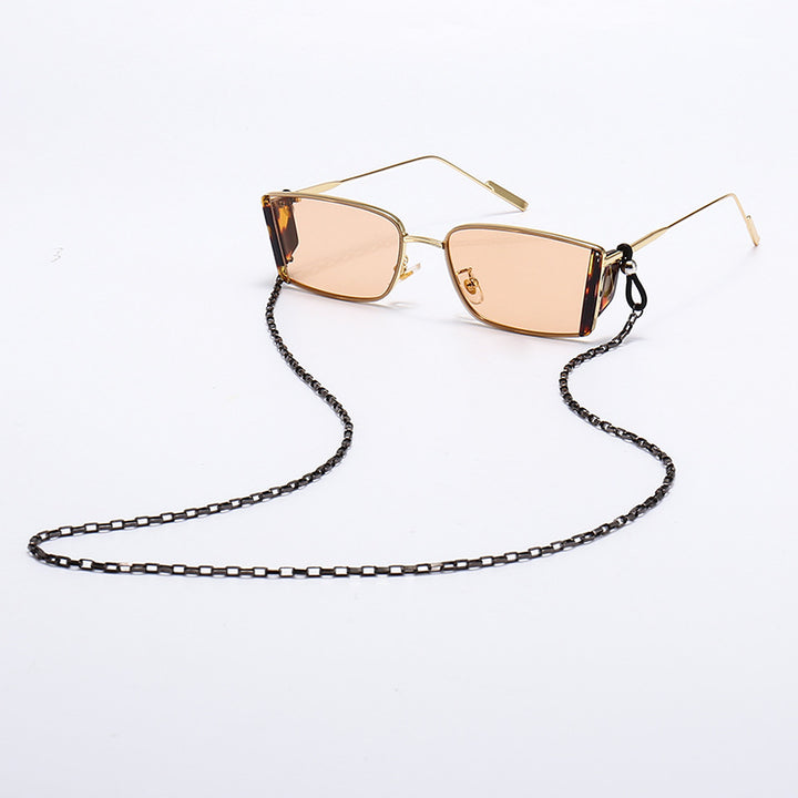Modische Brillen mit stylischer Kette Karnz