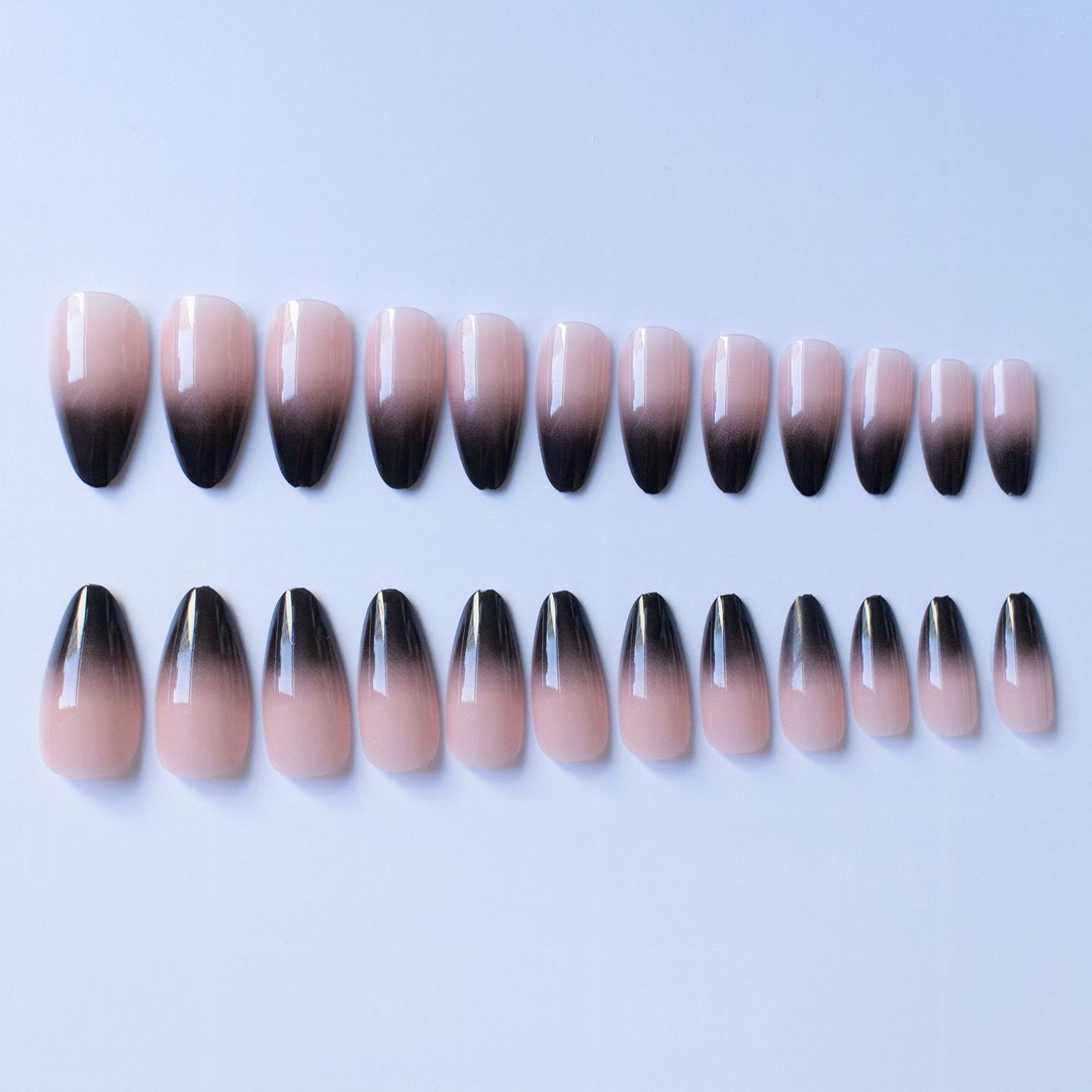 Stilvolles Ombre Stiletto Nagelkunst