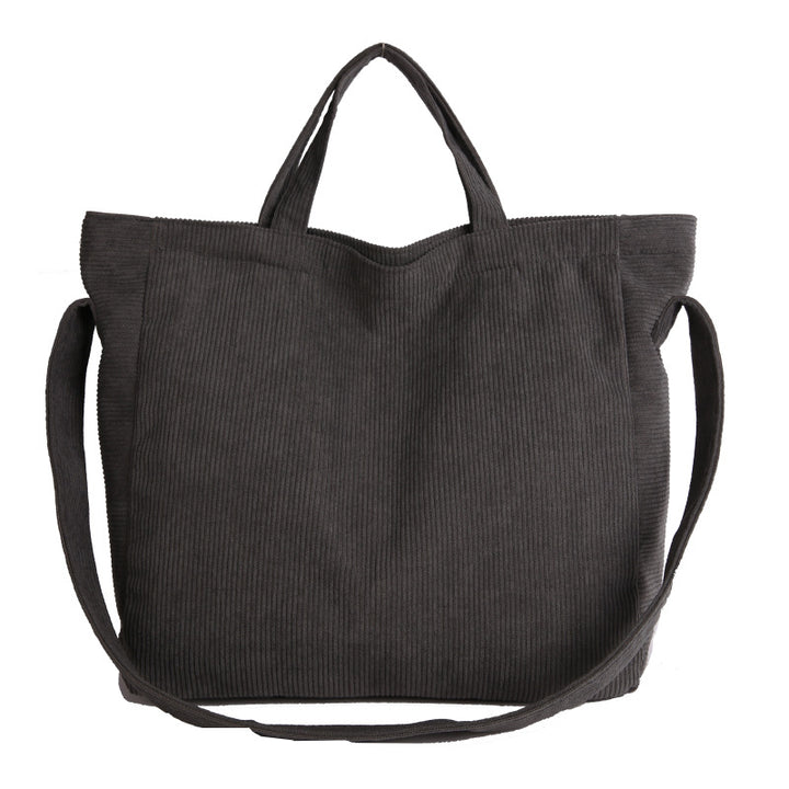 WoSoft Corduroy Tote Bag Karnz