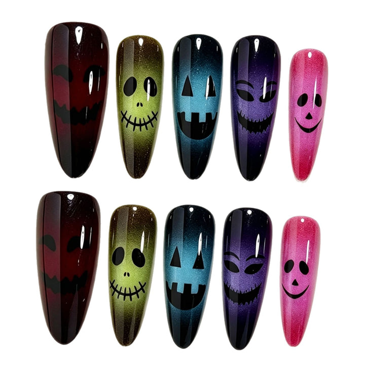 Halloween-Themen Glitter Nagelkunst Tipps Karnz