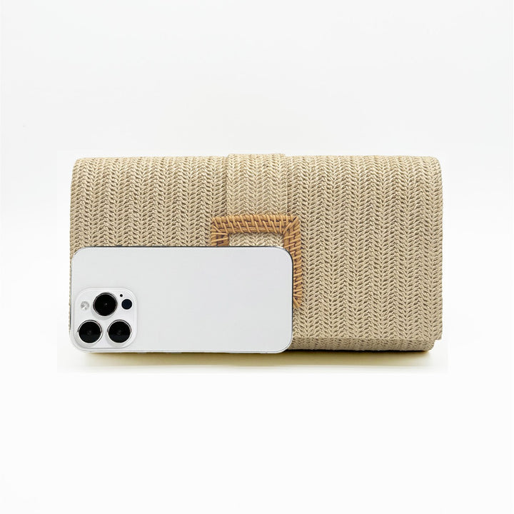Gewebte Clutch Tasche