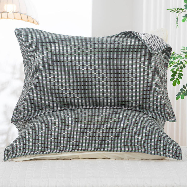 Damen Kissenbezug mit filigranem Blumenmotiv Karnz