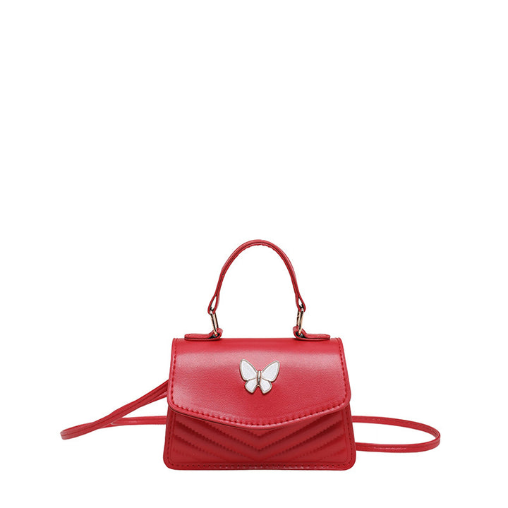 WoChic Mini-Handtasche mit elegantem Schmetterlingsakzent Karnz