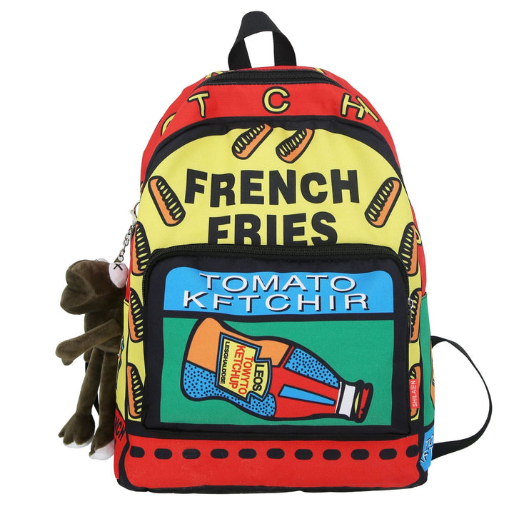 Grafikdruck Freizeit Rucksack Karnz