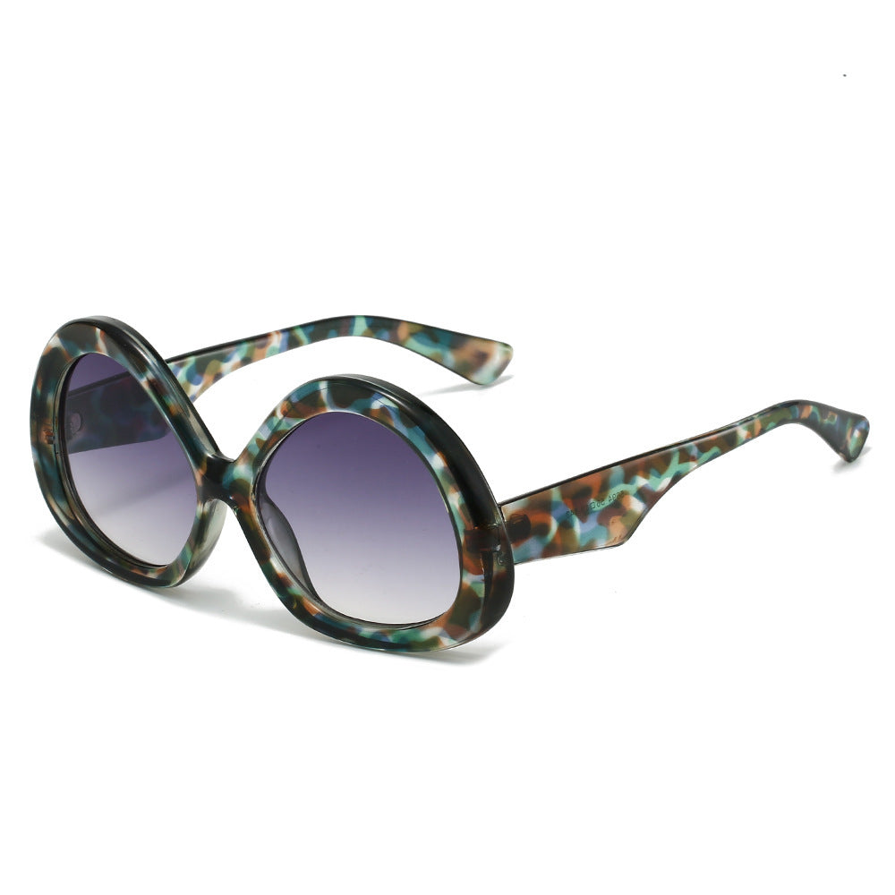 Oversized Retro-inspirierte Schmetterlingssonnenbrille Karnz
