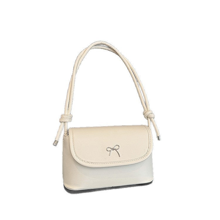 Minimalistische Schleifen-Detail Crossbody-Handtasche Karnz