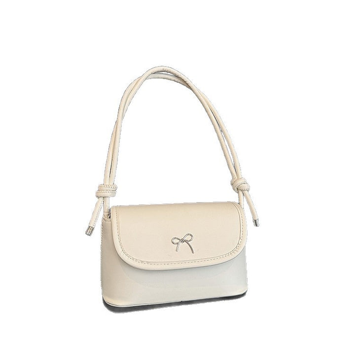 Minimalistische Schleifen-Detail Crossbody-Handtasche Karnz