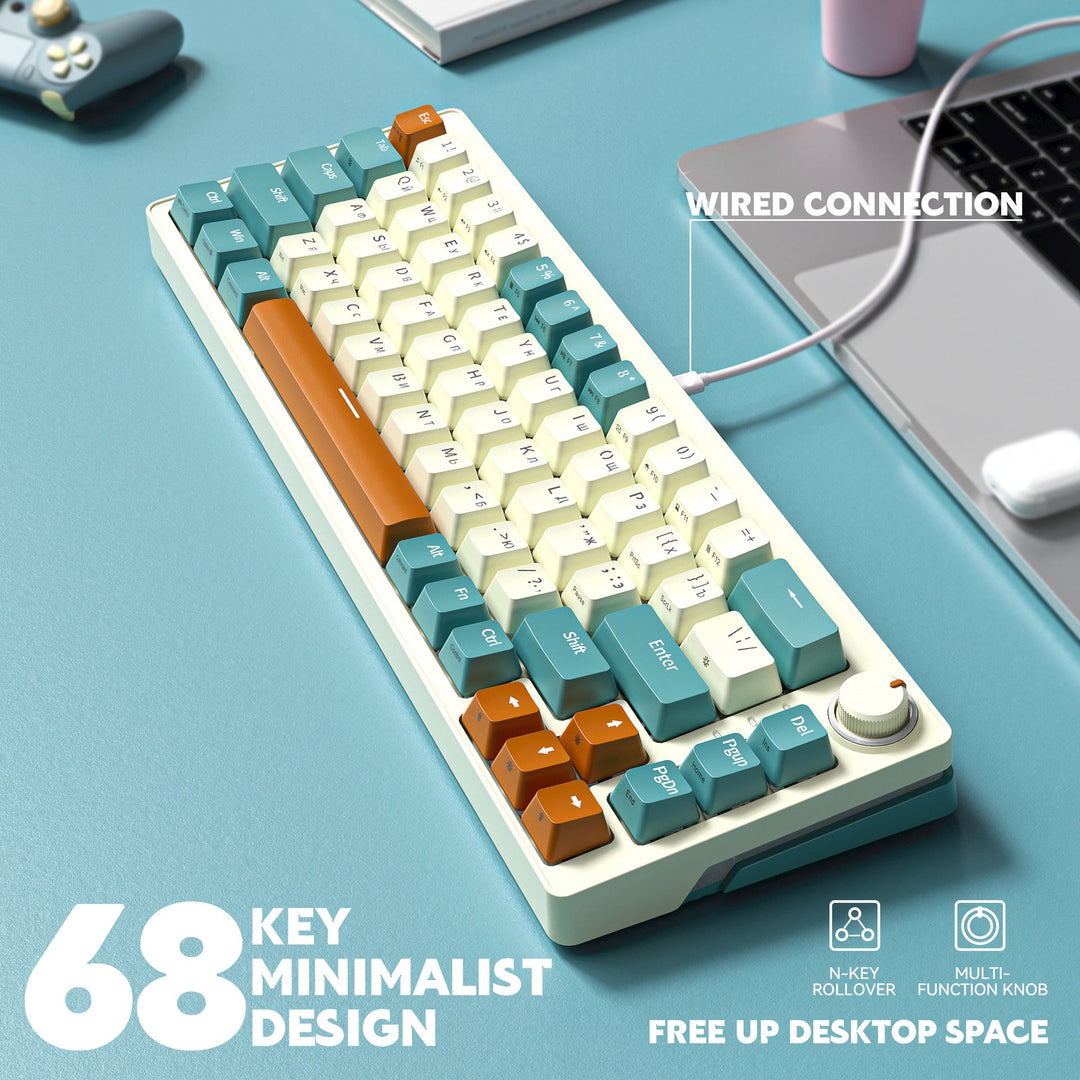 RGB Mechanische Gaming-Tastatur Karnz