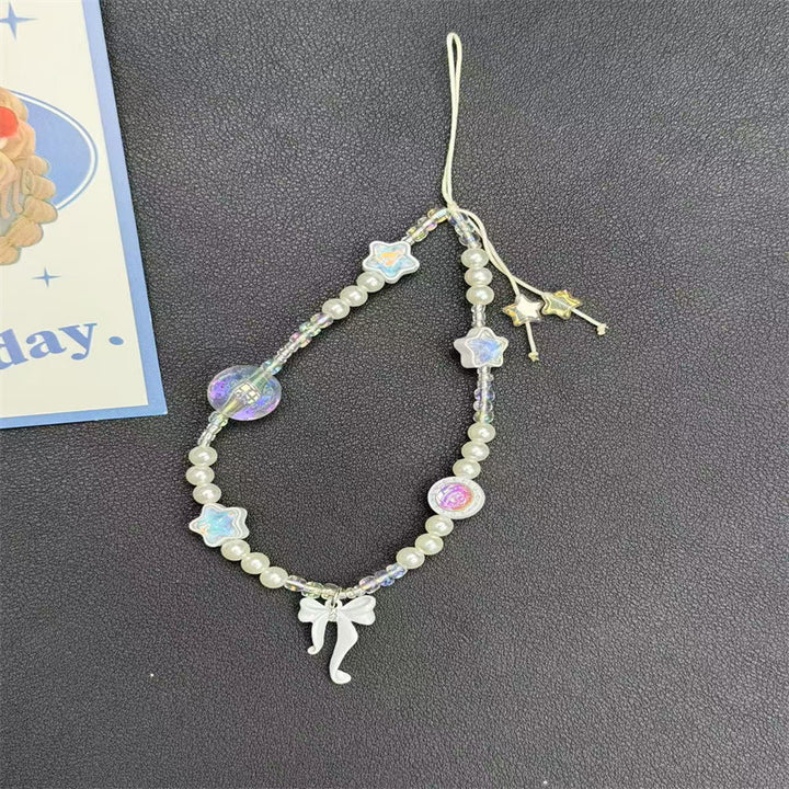 Verspielte Perlen Charm Brillenband Karnz