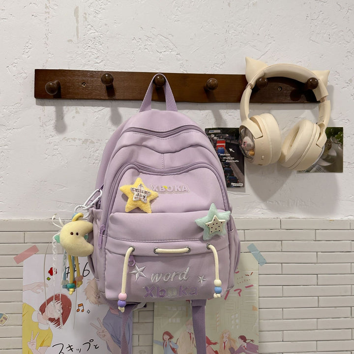 Dekorativer Plüsch-Rucksack