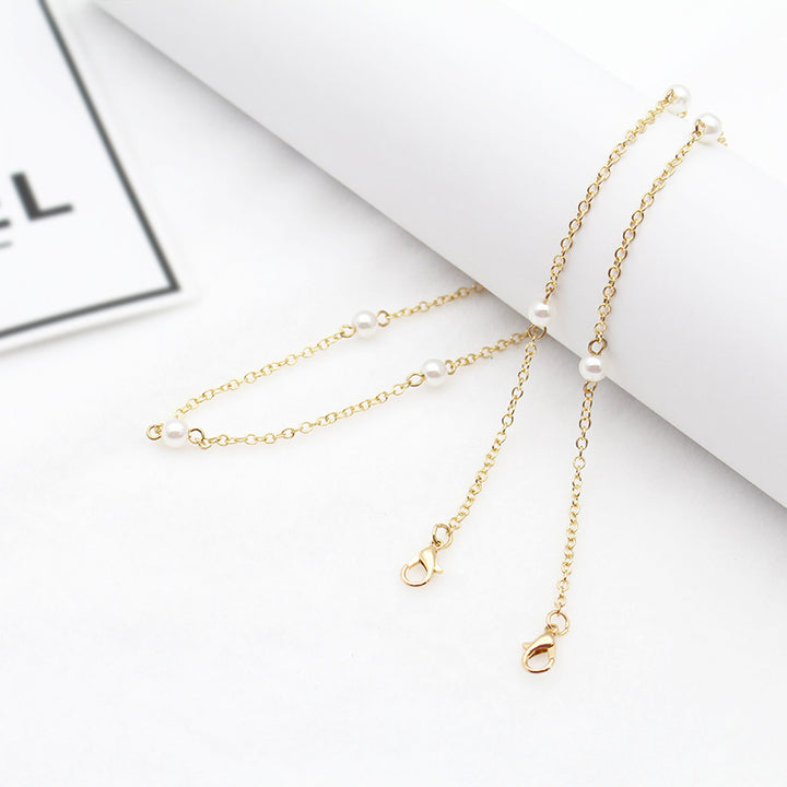 Elegante perlenverknüpfte Brillenketten Karnz