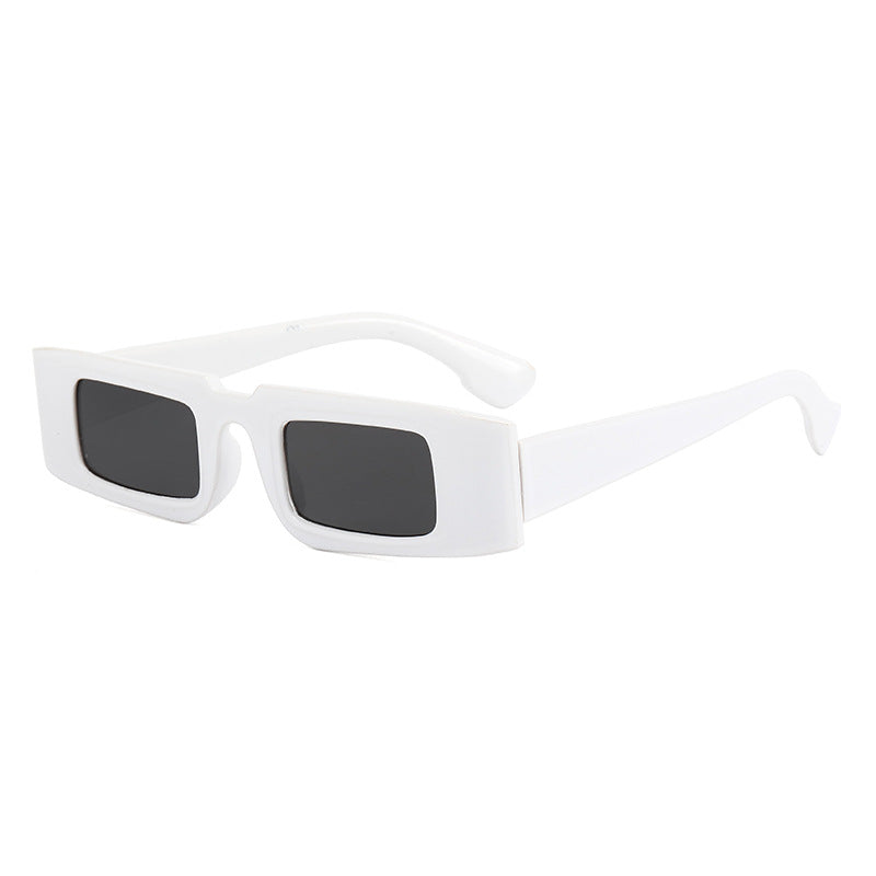 Damen Modische quadratische Sonnenbrille mit animalischem Muster Karnz
