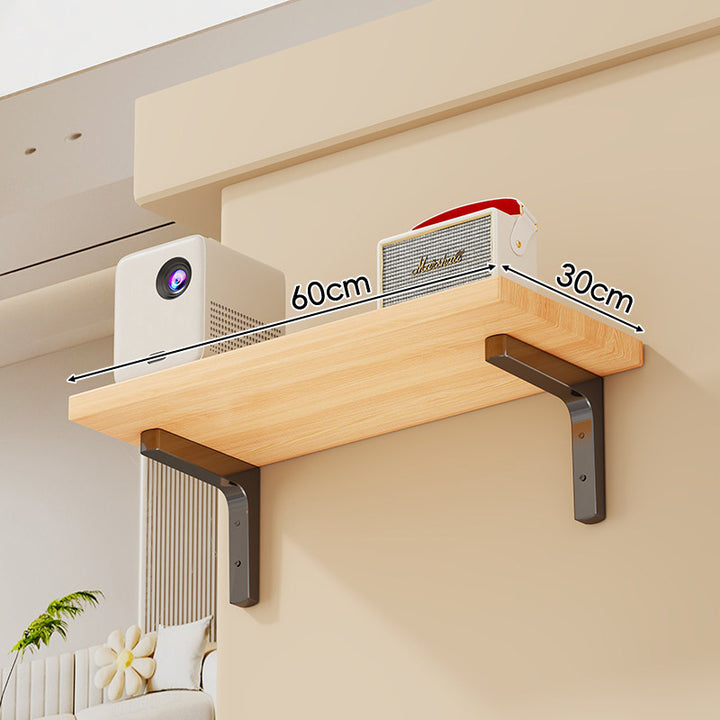 Wandmontierte schwebende Aufbewahrungse shelf mit Marmor-Effekt und Schwerlaststahlhaltern