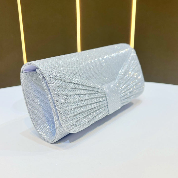 Glitzernde Falt-Abend-Clutch