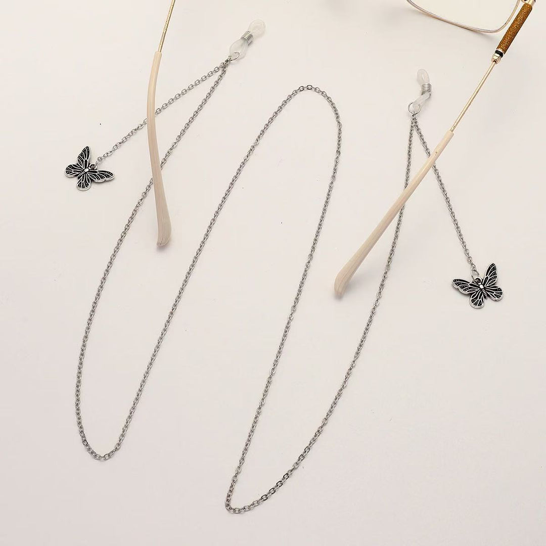 Butterfly Charm Brillen Kette Karnz