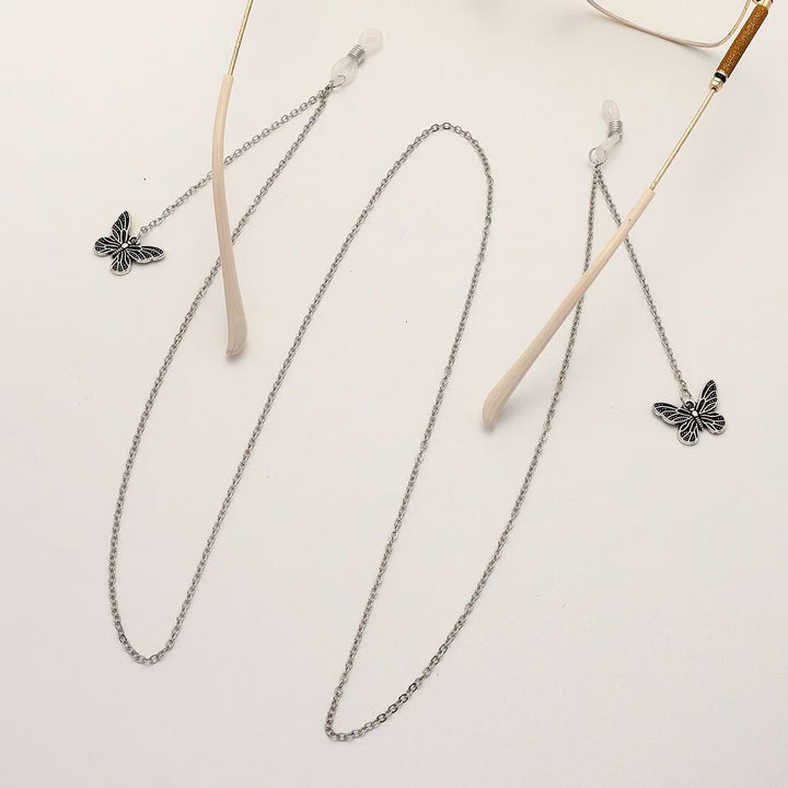 Butterfly Charm Brillen Kette Karnz