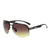 Damen Sportliche Sonnenbrille mit innovativem Metallrahmen Karnz