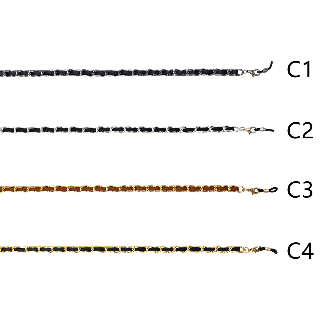 Stylische Brillen Kette Karnz