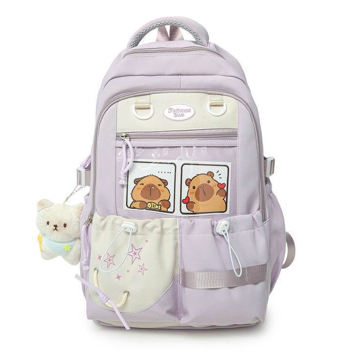 Cartoon-Charakter Druck Schulrucksack Karnz