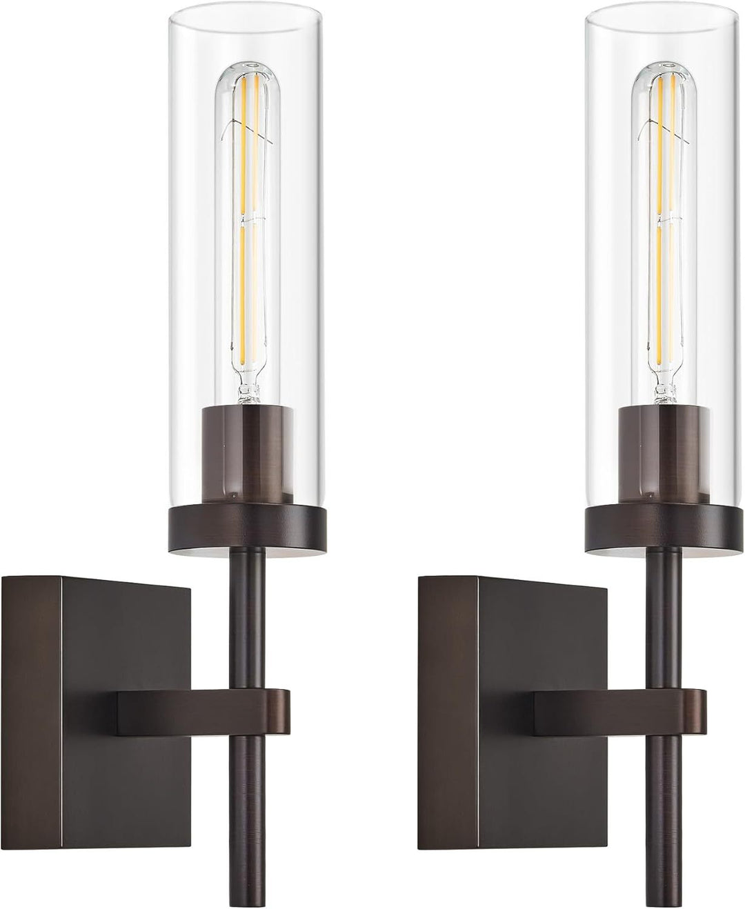 Moderne Glas Wandleuchte