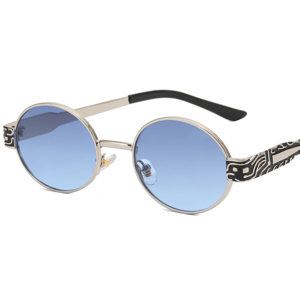 Damen stylische Sonnenbrille mit einzigartigen Verzierungen Karnz