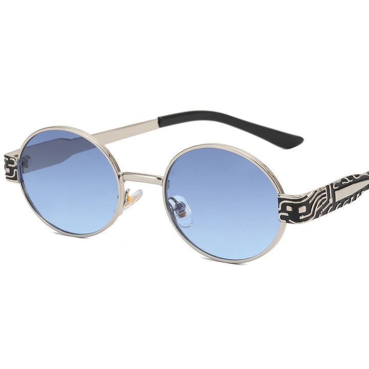 Damen stylische Sonnenbrille mit einzigartigen Verzierungen Karnz