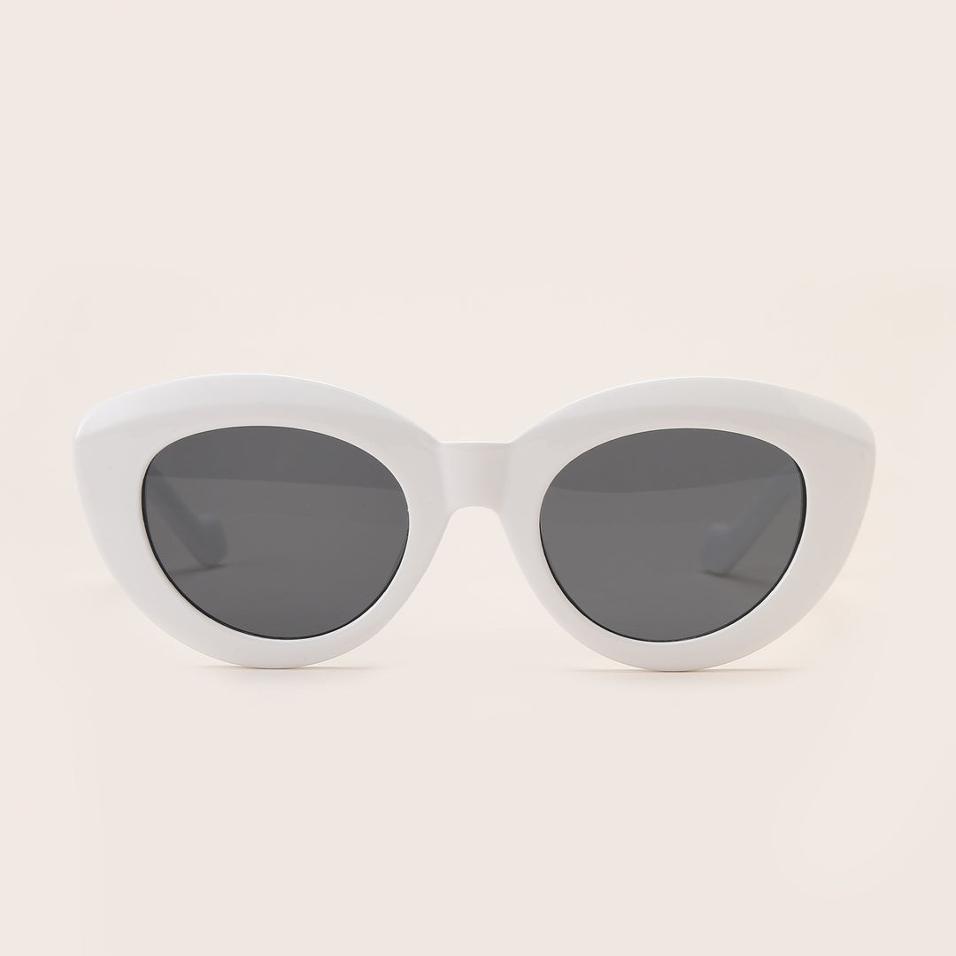 Damen Cat-Eye Sonnenbrille mit modischem Kunststoffrahmen Karnz