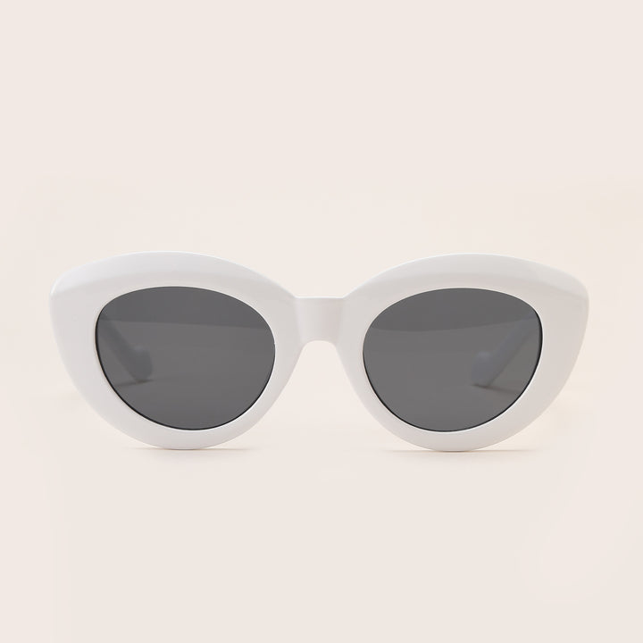 Damen Cat-Eye Sonnenbrille mit modischem Kunststoffrahmen Karnz