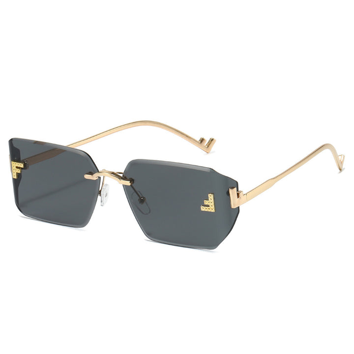 Luxuriöse geometrische Sonnenbrille Karnz
