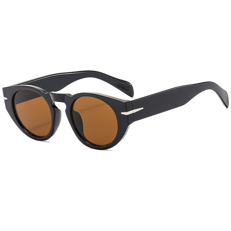 Damen modische Sonnenbrille mit unikatem Design und polarisierenden Gläsern Karnz
